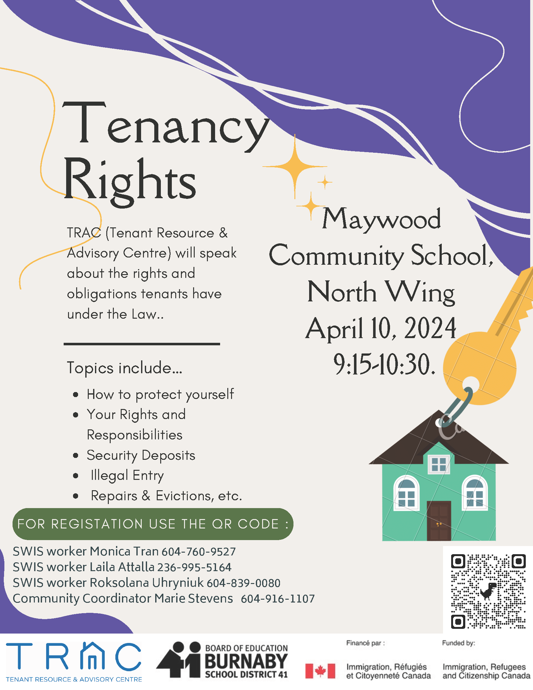 Tenancy Rights @Maywood @ Maywood Elementary