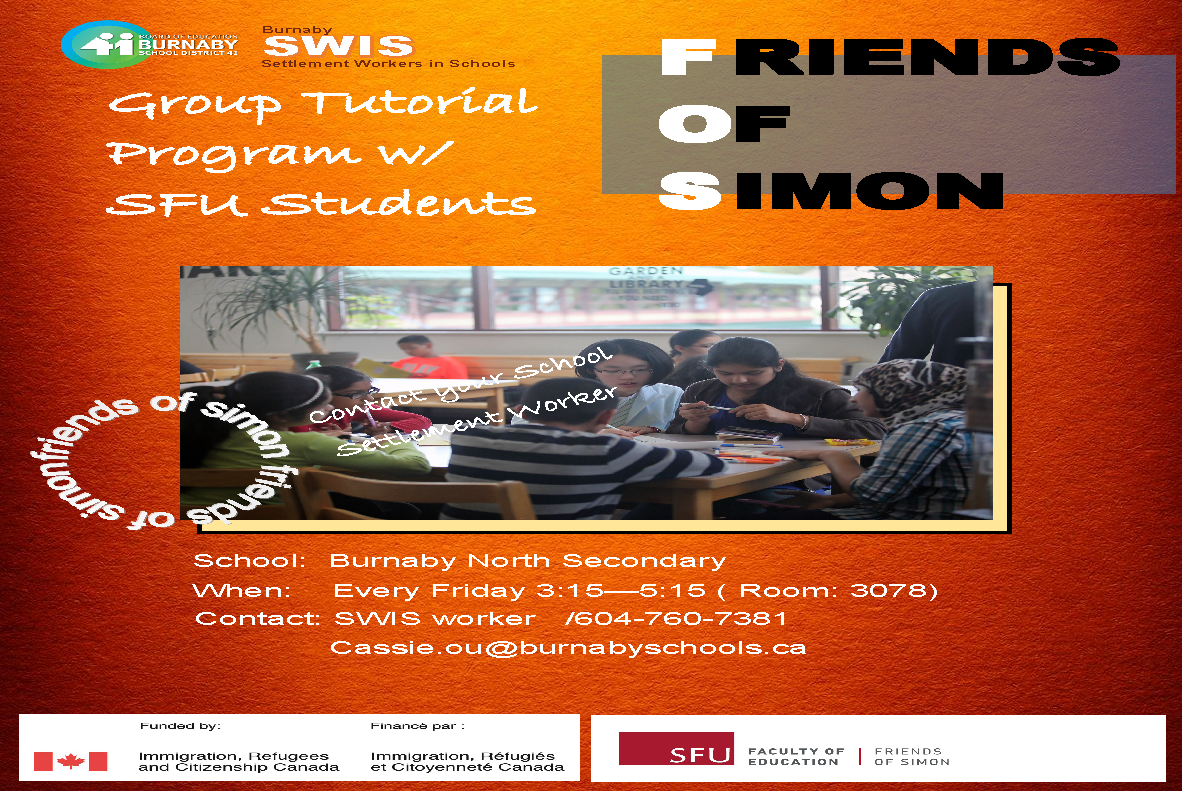 Friends of Simon @North @ Burnaby North Secondary