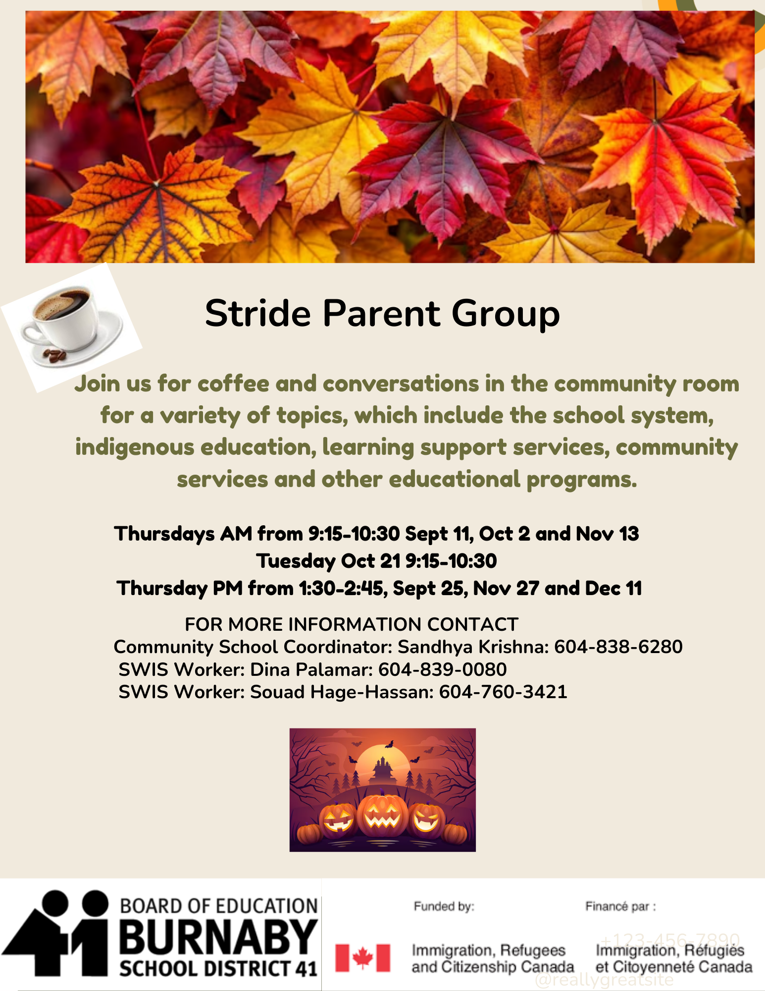 Coffee & Conversation @Stride @ Stride Community Elementarty