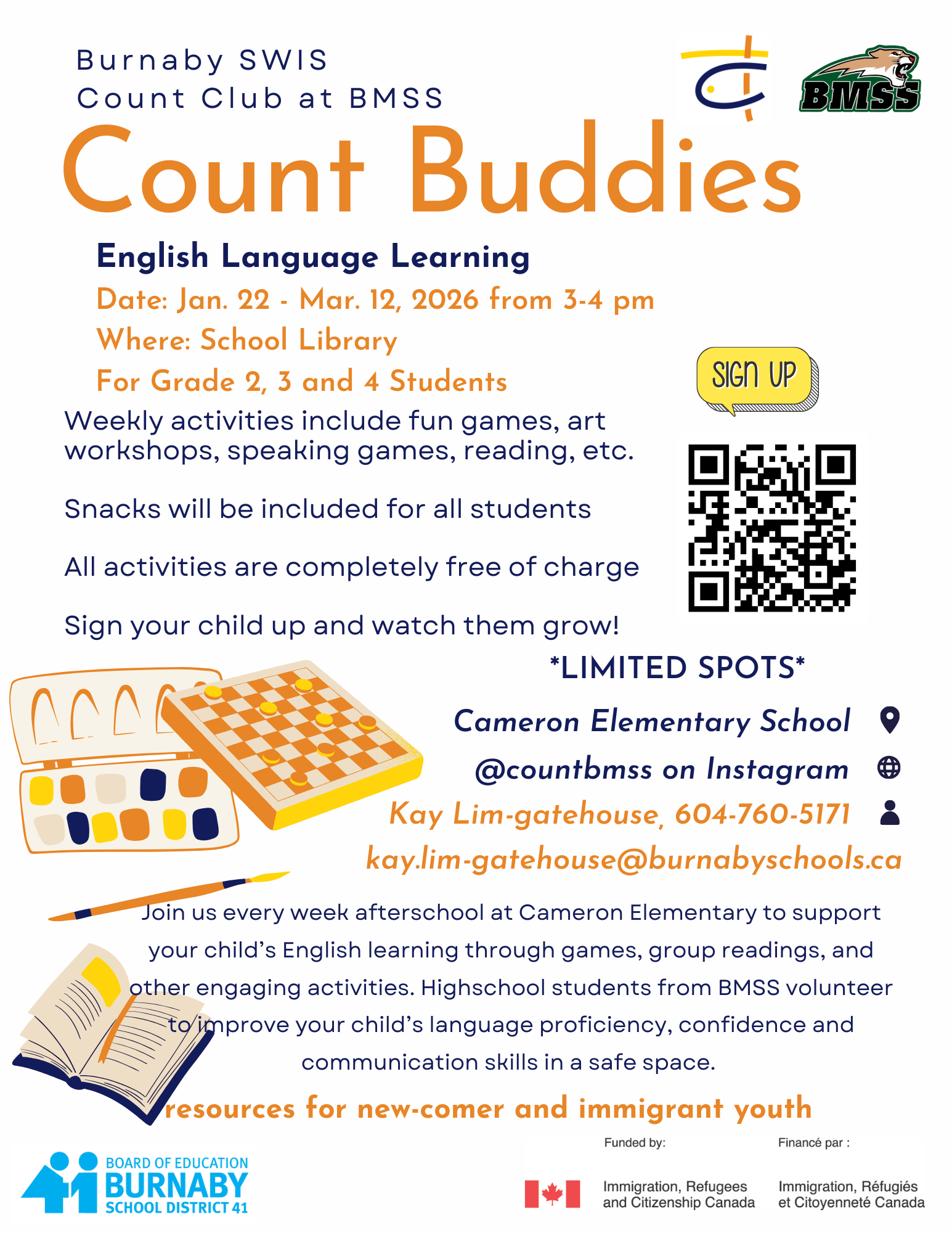 Count Buddies @Cameron @ Cameron Elementary