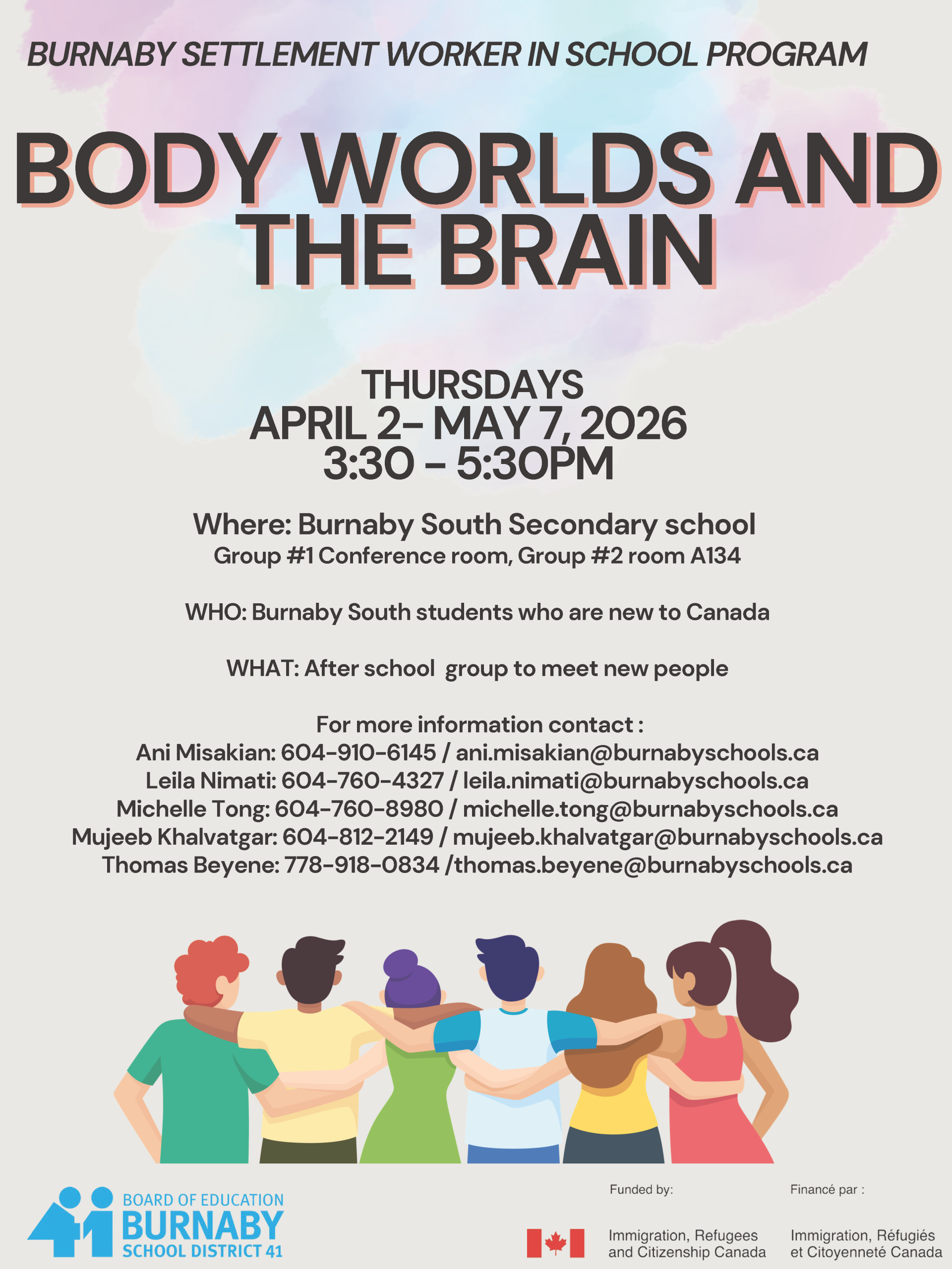 Body Worlds and the Brain @South @ Burnaby South Secondary