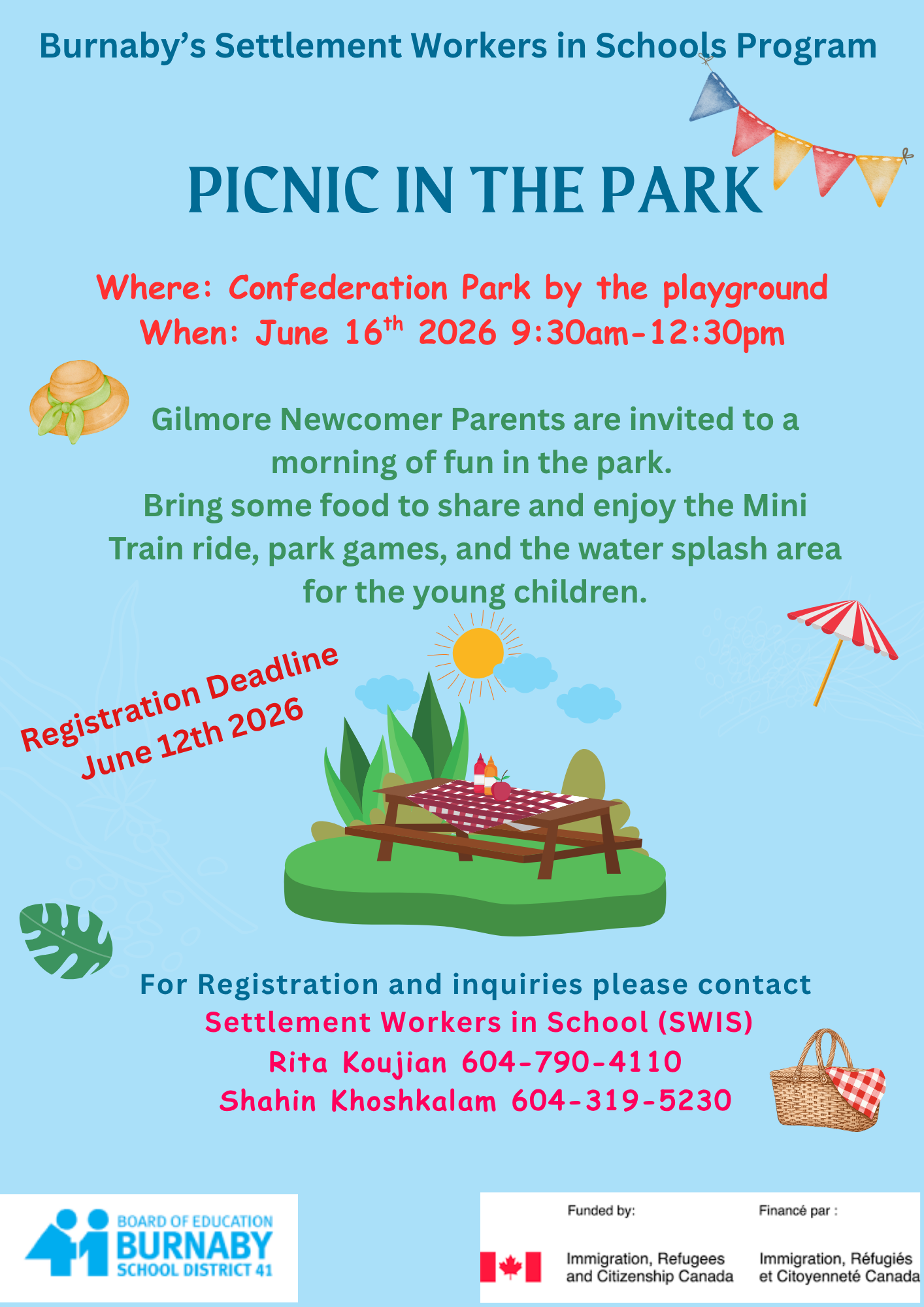Picnic in the Park @ Confederation Park by the playground