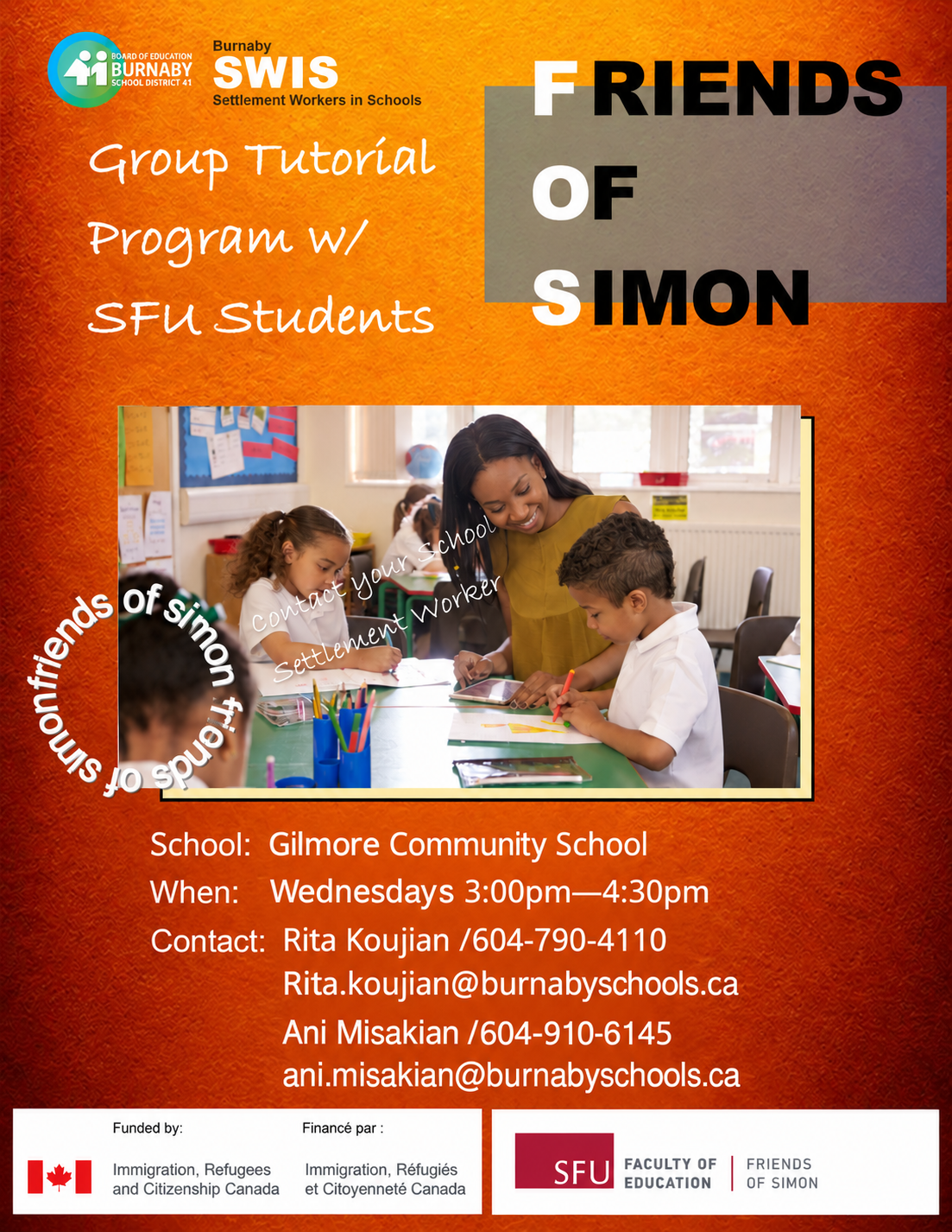 Friends of Simon @Gilmore @ Gillmore Elementary